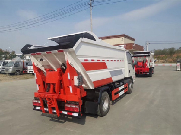 江淮康铃国六4方无泄漏压缩式垃圾车