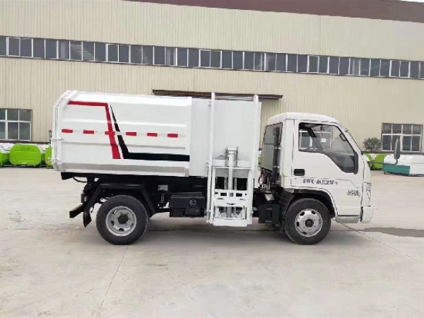 极速糖果威牌CLW5040ZZZB6型自装卸式垃圾车