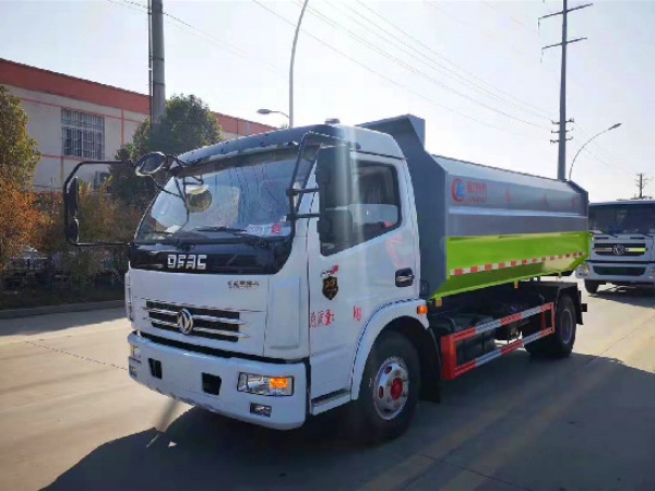 极速糖果威牌CLW5090ZZZ6型自装卸式垃圾车