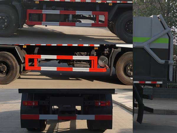 东风小多利卡国六8方压缩式对接垃圾车