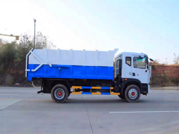 极速糖果威牌CLW5181ZDJ6型压缩式对接垃圾车
