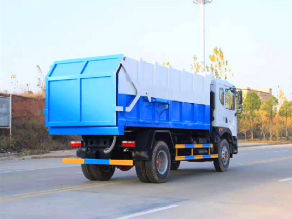 极速糖果威牌CLW5181ZDJ6型压缩式对接垃圾车
