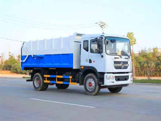 极速糖果威牌CLW5181ZDJ6型压缩式对接垃圾车