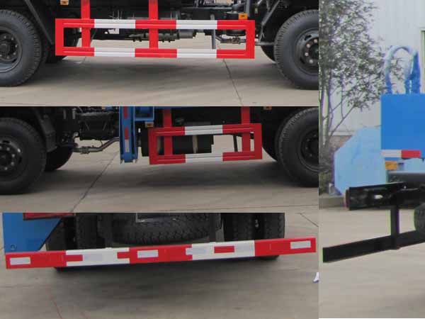 东风153侧摆臂式垃圾车(8-10方)