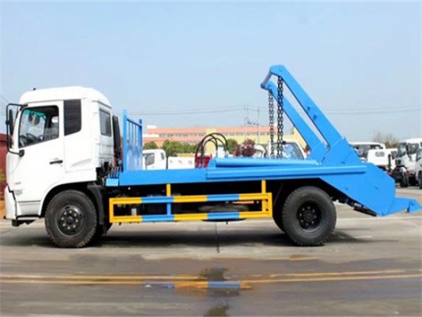 东风天锦摆臂式垃圾车(10方)