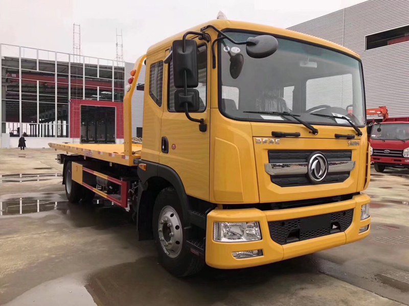 东风D9一拖二清障车