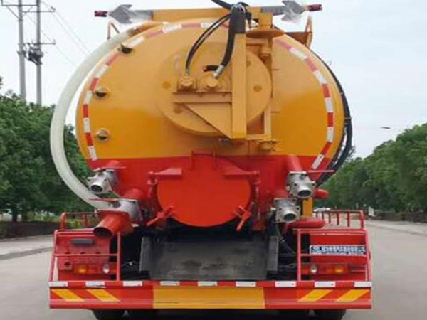 东风后双桥22方清洗吸污车