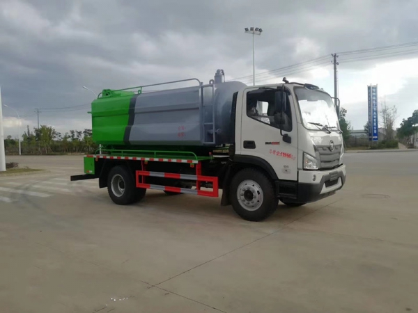 福田瑞沃10方清洗吸污车