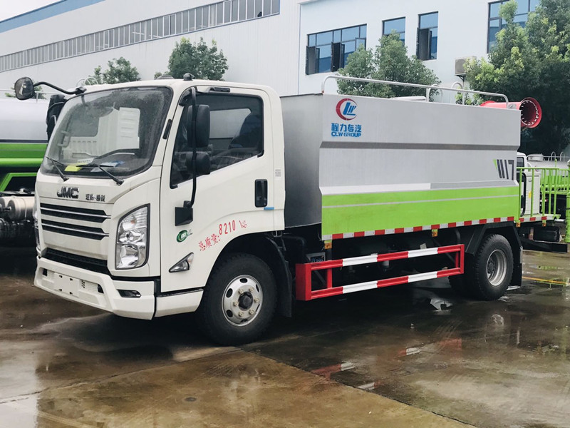 国六江铃8方喷雾抑尘车报价