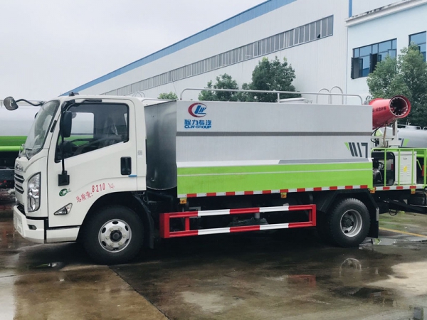 国六江铃8方喷雾抑尘车报价