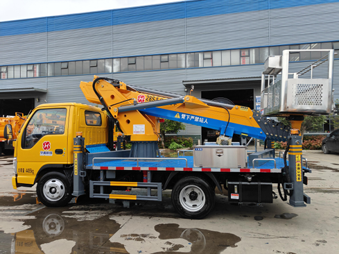 28米庆铃五十铃蓝牌直臂高空作业车