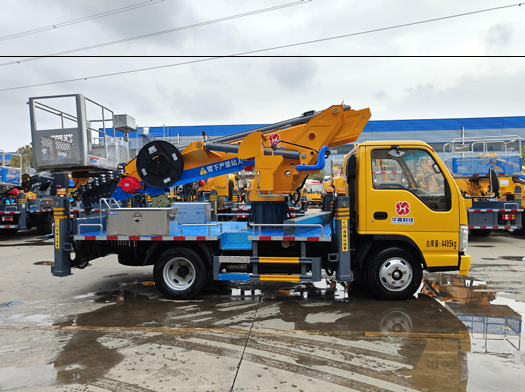 28米庆铃五十铃蓝牌直臂高空作业车