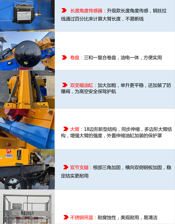 28米五十铃蓝牌直臂高空作业车