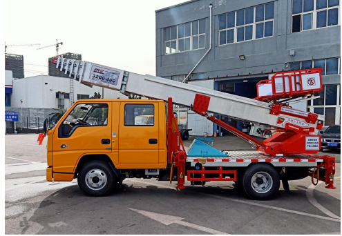 国六江铃32米蓝牌云梯车